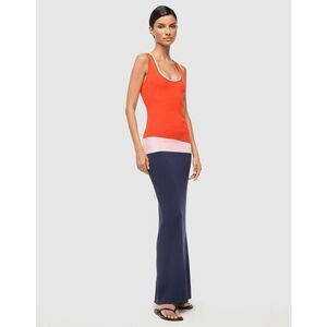 Staud Hermosa Colorblocked Maxi-Dress Size XS $345